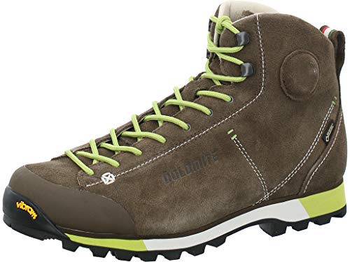 Dolomite, Bota Cinquantaquattro Hike GTX Hombre, Mud/Green, 44 EU