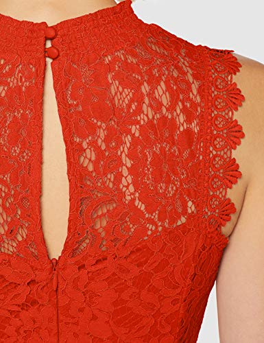 Dorothy Perkins Lace Tallulah Falda, Rojo (Coral 30), 42 (Talla del Fabricante: 14) para Mujer