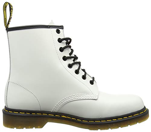 Dr. Martens 1460 - Botas Militares de Mujer, Blanco (White), 40 EU