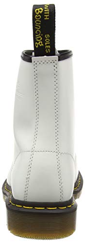 Dr. Martens 1460 - Botas Militares de Mujer, Blanco (White), 40 EU