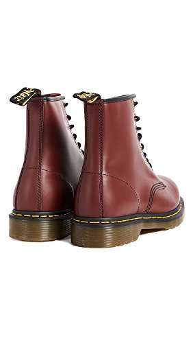 Dr. Martens 1460 - Botas Militares de Mujer, Rojo (Cherry Red Smooth), 41 EU