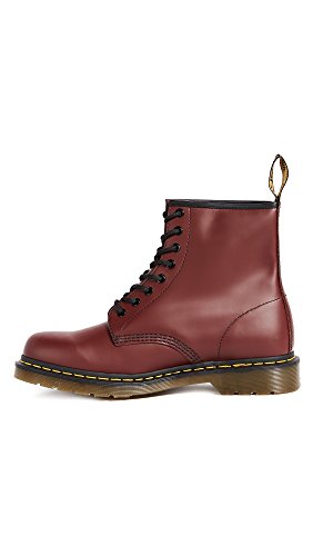 Dr. Martens 1460 - Botas Militares de Mujer, Rojo (Cherry Red Smooth), 41 EU