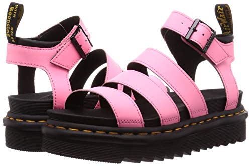 Dr. Martens Blaire, Sandalia Mujer, Limonade Hydro de Piel Rosa, 38 EU