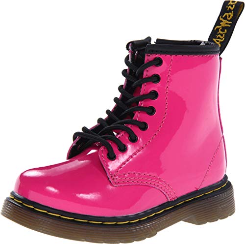 Dr. Martens Brooklee, Botas Para Niñas, Rosa (Hot Pink), 23 EU