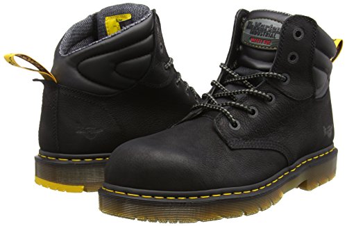 Dr. Martens Hynine St, Zapatos de Seguridad Unisex Adulto, Negro (Black 001), 47 EU