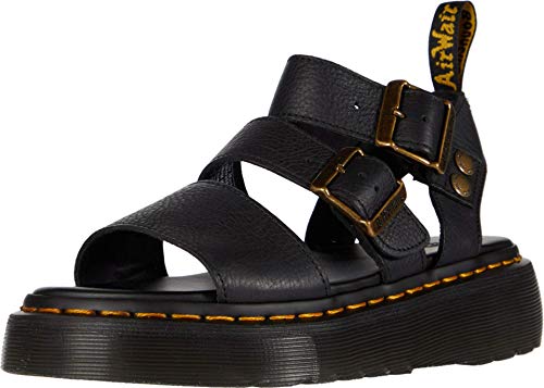 Dr. Martens Sandalias Chanclas Mujer Gryphon Quad para Mujer Negro 38 EU