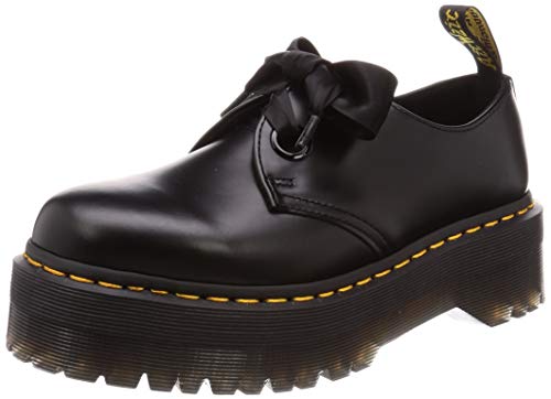 Dr.Martens Mujer Holly Cuero Black Zapatos 39 EU