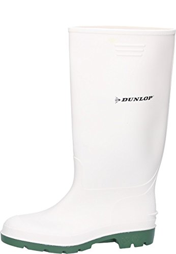 Dunlop Gummistiefel 380 BV, Botas de Caucho para Hombre, Blanco, 44 EU