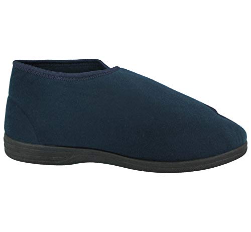 Dunlop - Zapatillas de estar por casa para hombre, color azul, talla 12 UK