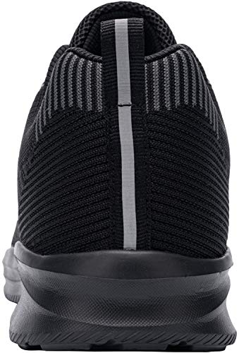 DYKHMILY Impermeable Zapatillas de Seguridad Mujer Ligeras Zapatos de Seguridad Trabajo Punta de Acero Calzado de Seguridad Deportivo (Mesh Negro,39 EU)