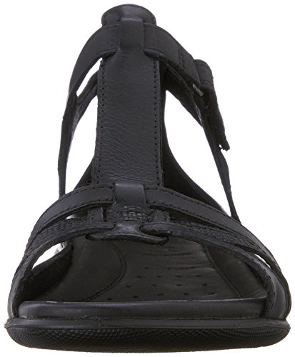 ECCO Flash, Sandalias de Gladiador Mujer, Negro (53859black/Black), 40 EU