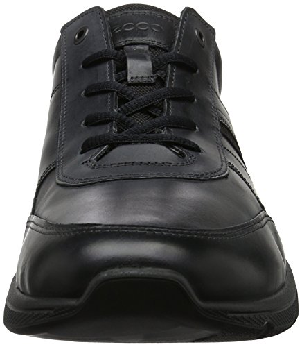 ECCO Irving, Zapatos de Cordones Derby Hombre, Negro (2001black), 50 EU