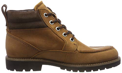 ECCO Jamestown, Botas clásicas. Hombre, Braun Amber Coffee 51279-Cafetera Italiana, 45 EU