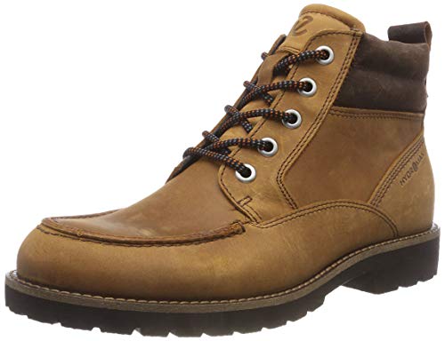 ECCO Jamestown, Botas clásicas. Hombre, Braun Amber Coffee 51279-Cafetera Italiana, 45 EU