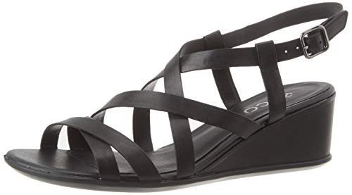 ECCO SHAPE35WEDGESANDAL, Sandalia con Pulsera Mujer, Negro (Black 1001), 40 EU