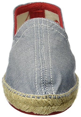 El Ganso Oxford, Alpargatas Hombre, Azul (Bicolor Celeste Blanco), 41 EU