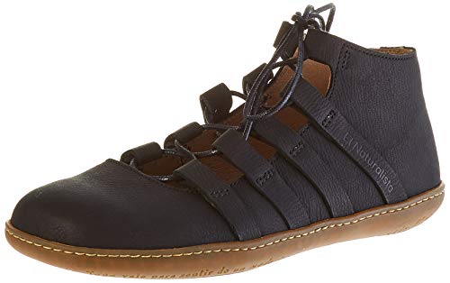 El Naturalista El Viajero, Zapatos de Cordones Brogue Mujer, Negro Black Black, 40 EU