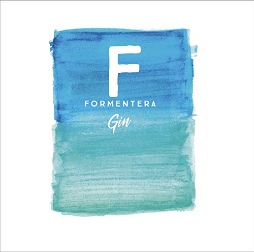 F de Formentera - Ginebra Premium de Sabor Refrescante, con Notas del Mediterráneo, Herbales y Frutales, Aroma Intenso, Perfecta para Regalar, Botella de 70cl