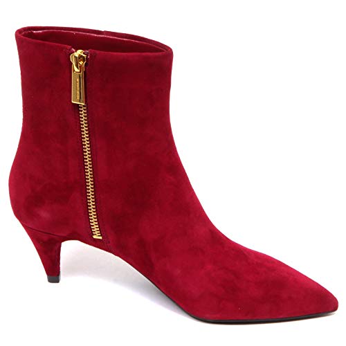 F5730 Tronchetto Donna Dark Red MICHAEL KORS Blaine Flex Boot Shoe Woman [39]