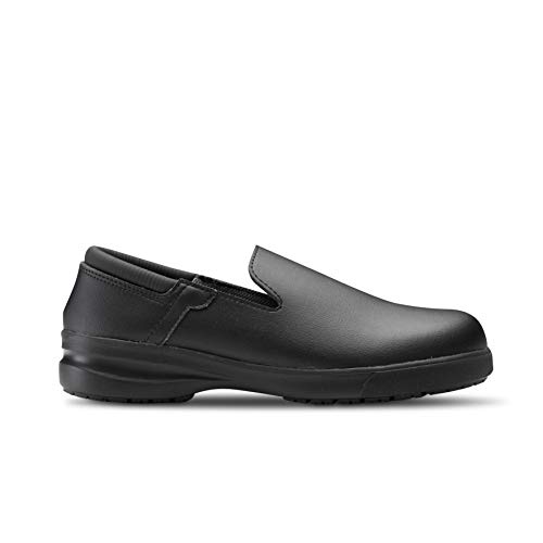 Feliz Caminar - Zapato Laboral Comodón Grip Negro, 45