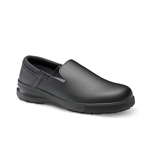 Feliz Caminar - Zapato Laboral Comodón Grip Negro, 45