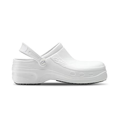 Feliz Caminar - Zueco Flotantes Xtrem Blanco, 38