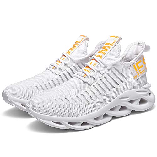 Fhrushg Zapatillas de Running para Hombre Mujer Transpirable Zapatos para Correr Gimnasio Sneakers Zapatillas Deportivas Asfalto Aire Libre y Deportes