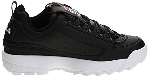 FILA Disruptor men zapatilla Hombre, negro (Black), 42 EU