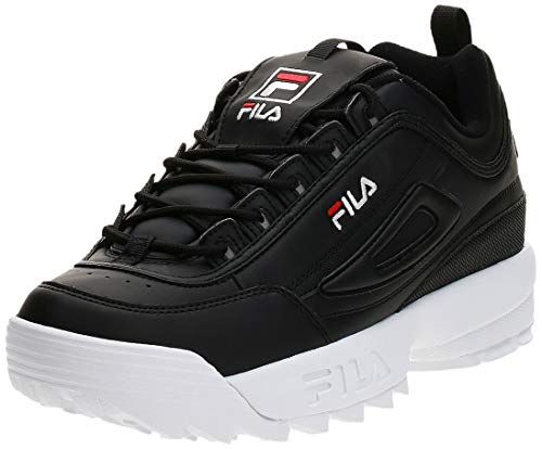 FILA Disruptor men zapatilla Hombre, negro (Black), 42 EU