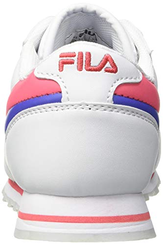 FILA Orbit kids zapatilla Unisex niños, blanco (White/Calypso Coral), 37 EU