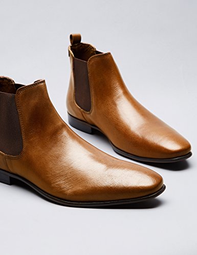 find. Botines Chelsea de Piel Hombre, Marrón (Tan), 45 EU