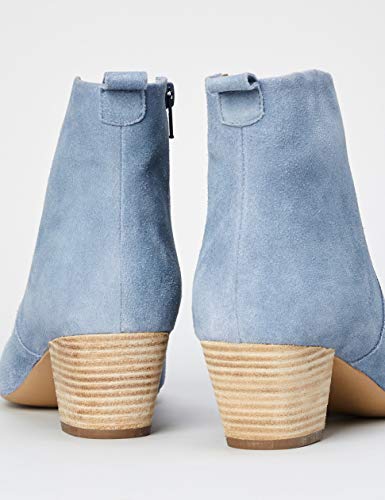 find. Casual Western Botas Camperas, Azul (Faded Blue), 38 EU