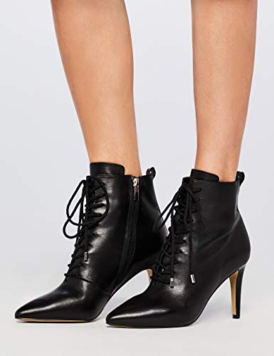 find. Lace Up Botines, Negro Black, 37 EU