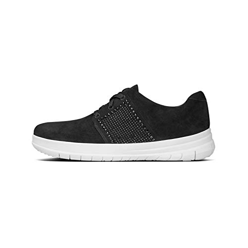 FitFlop Sporty-Pop X Crystal Sneaker, Mujer, 36 EU