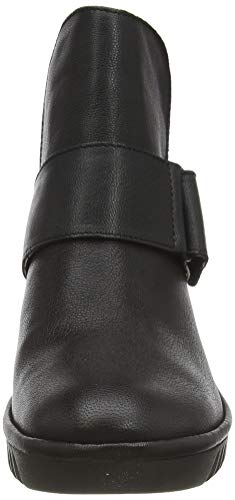 FLY LONDON LABE227FLY, Botas Cortas al Tobillo Mujer, Black, 36 EU