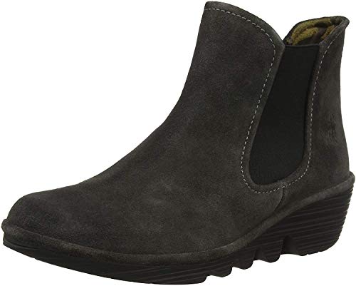 Fly London Phil, Botas Chelsea Mujer, Gris (Diesel 039), 37 EU