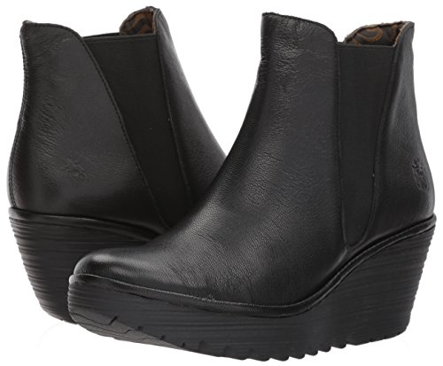 Fly London Yoss Botas Chelsea Mujer, Negro (Black 000), 41 EU (8 UK)