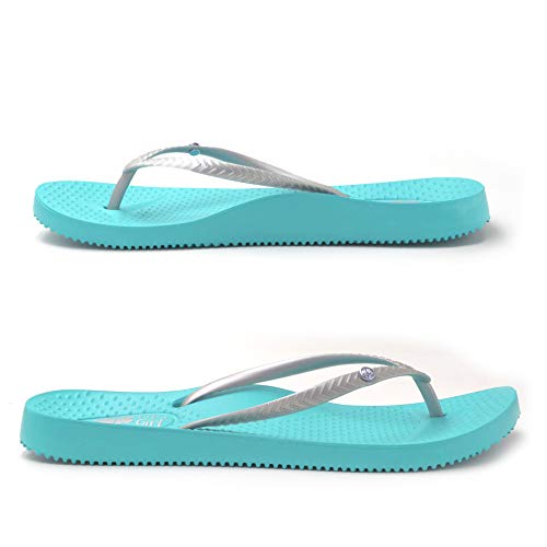 FOOTACTIVE Chanclas Ortopédicas Tiki Girl - AQUA (XL 42/43 EU)