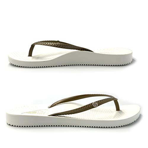 FOOTACTIVE Chanclas Ortopédicas Tiki Girl - WHITE L SPAIN