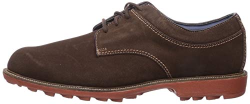 FootJoy Hombres Club Casuals-Zapatos de golf estilo temporada anterior, marr�n (Chocolate gamuza), 39.5 EU