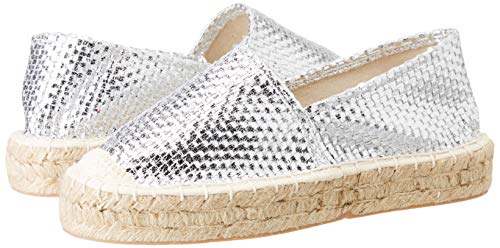 FOR TIME Z603, Zapatillas Mujer, Plata, 39 EU