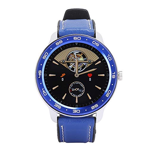 FOTABPYTI 【???????ó? ?? ?????? ?????】 Reloj Inteligente Deportivo, Reloj Deportivo con Pantalla táctil, Parejas para Mujeres y Hombres, niños, Adolescentes(Blue)