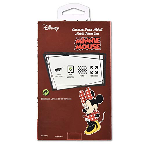 Funda para iPhone 11 Oficial de Clásicos Disney Minnie I Love Shoes para Proteger tu móvil. Carcasa para Apple de Silicona Flexible con Licencia Oficial de Disney.