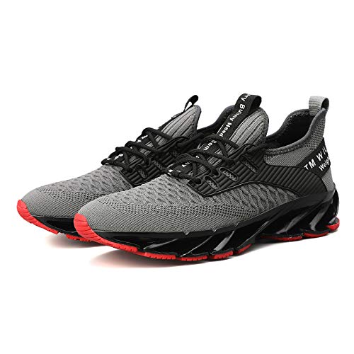 Fushiton Zapatillas de Deporte para Hombre - Zapatillas de Running Hombre Mujer Zapatillas de Tenis Zapatillas de Deporte para Caminar Transpirable Athletic Sport