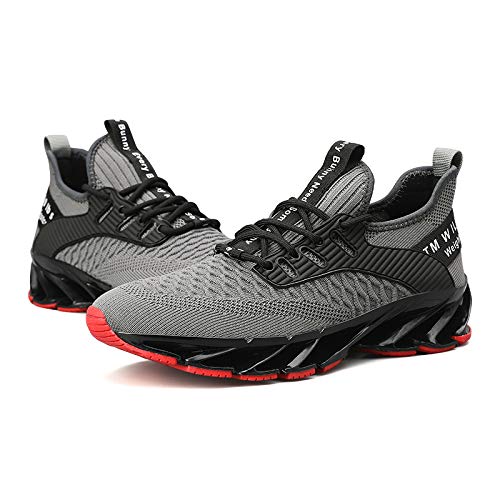 Fushiton Zapatillas de Deporte para Hombre - Zapatillas de Running Hombre Mujer Zapatillas de Tenis Zapatillas de Deporte para Caminar Transpirable Athletic Sport