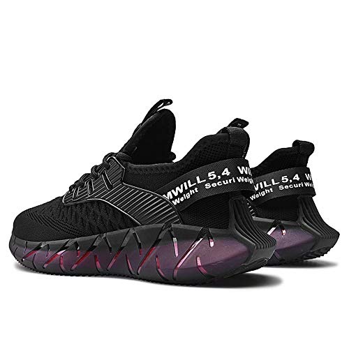 FUSHITON Zapatos Moda Hombres Zapatillas Casuales Deportes Calzado Correr Caminar Transpirable Cómodo Antideslizante Ligero