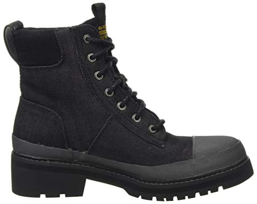 G-STAR RAW D14258 - Botas Altas de Tela Mujer, Color Negro, Talla 41 EU