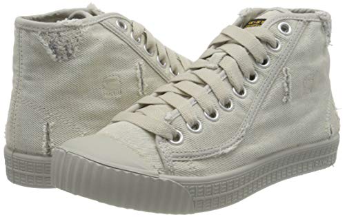 G-STAR RAW Rovulc 50 Years Denim Low, Zapatillas Mujer, Ecru C746 159, 38 EU