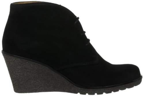 Gabor Shoes Gabor, Botines de cuña con Cordones Mujer, Negro, 40