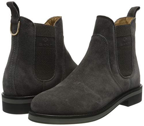 GANT MALIIN, Botas Estilo Chelsea Mujer, Ash Gray, 37 EU